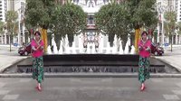 点击观看《重庆宝娜广场舞原创教学视频 爱在草原 正背面示范 舞蹈分解教学视频》