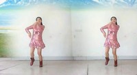 点击观看《阿采广场舞 姐不是母老虎 附正背面演示 动作口令分解 初学广场舞教学视频 MP3下载》