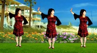 点击观看《吕芳广场舞 一直爱着你 编舞杨丽萍 演唱高安&舒欣 附正背面演示 口令动作分解 中老年广场舞视频教学》