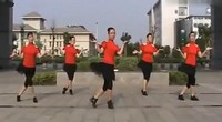 点击观看《蓉儿广场舞 爱情红绿灯 演唱徐一鸣 健身舞 正背面动作演示 附口令分解教学》