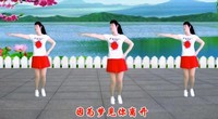 点击观看《花家湖芳儿广场舞 一生有你 附正背面演示 口令分解教学 经典校园民谣歌曲广场舞视频教学》