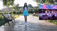 点击观看《熊晓颖广场舞 Me gustas tu 年轻美女时尚韩舞视频》