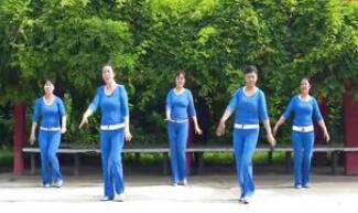 点击观看《云归瑶广场舞 姑娘你真美 附背面演示》