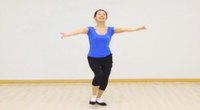 点击观看《君君广场舞 我的西藏 藏族风格广场舞舞蹈 正面演示》