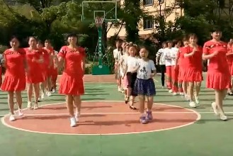 玫瑰广场舞 简单的日常扩胸运动 锻炼胸部塑造美胸