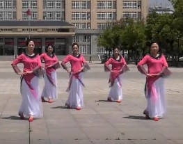 安徽淮南舞缘广场舞队 如懿传 优美的复古风情舞蹈