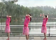 点击观看《青儿广场舞 缘分让我们在一起 适合中老年的健身舞 含正背面演示》