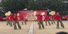 河南一群大妈把《丰收的喜悦》跳的淋漓尽致荣获一等奖