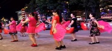 点击观看《想学扇子舞又没基础的舞友们从这支双扇子开始跟着学跳几遍就会了》