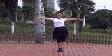 点击观看《美久广场舞《怎么狠心伤一个爱你的人》附教学口令分解 集体正背面表演》