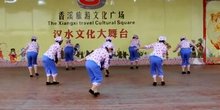 汉滨区文化馆热舞汉滨系列广场舞教学片：《薅秧歌》