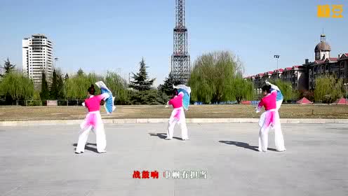 云裳广场舞教学视频 广场舞蹈巾帼传奇含分解动作