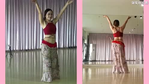 入门肚皮舞视频 很棒的身体分离度练习